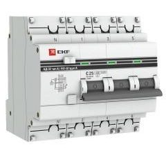 Дифференциальный автомат АД-32 3P+N 25А/30мА (тип А) EKF PROxima