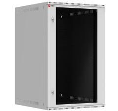 Шкаф телекоммуникационный настенный 18U (600х350) дверь стекло