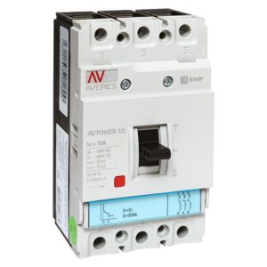 Автоматический выключатель AV POWER-1/3 10А 35kA TR; mccb-13-10-TR-av