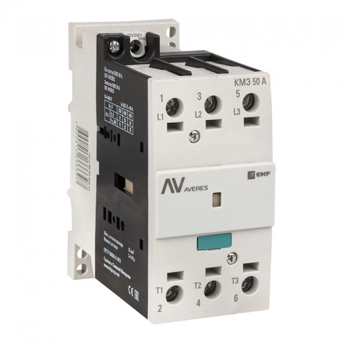 ctr-s-50-00-400-av Контактор КМЭ 50А 400В АС EKF AVERES