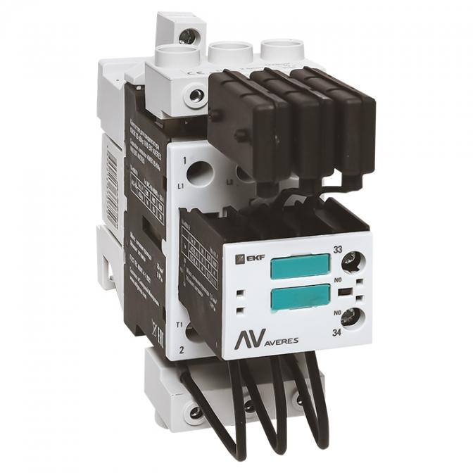 ctrk-s-36-25-230-av Контактор для конденсатора КМЭК 25 кВАр 230В 1NО EKF AVERES