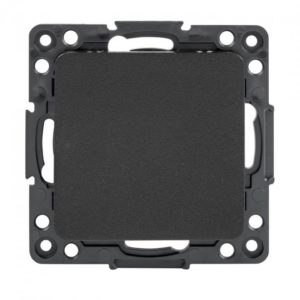 EZV10-025-20 Стокгольм Механизм Выключателя 1-кл. проходного 10А в/к черный EKF PROxima
