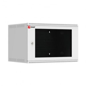 Шкаф телекоммуникационный настенный 6U (600х550) стекло, Astra серия EKF PROxima; ITB6G550