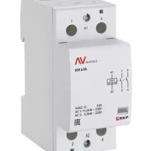Контактор модульный КМ 63А 2NО 48VAC (2 мод.) AVERES EKF