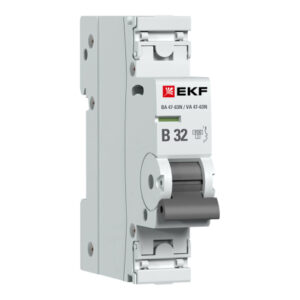 Автоматический выключатель 1P 32А (В) 4,5kA ВА 47-63N EKF PROxima M634132B