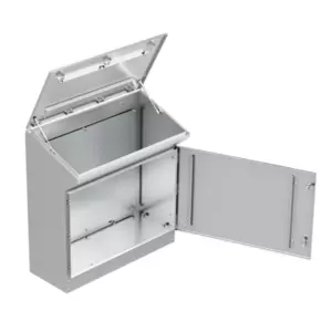 Пульт управления напольный Inox AISI304 TP10 IP55 (960х1000х400) mb-inox-96-100-40