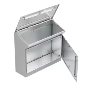 Пульт управления напольный Inox AISI304 TP12 IP55 (960х1200х400) mb-inox-96-120-40