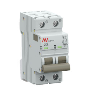 Выключатель автоматический AV-10 DC 2P 13A (C) 10kA EKF AVERES mcb10-DC-2-13C-av