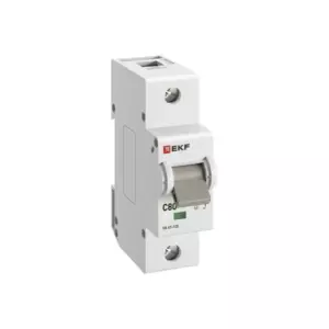 Автоматический выключатель 1P 80А (C) 15кА ВА 47-125 EKF PROxima; mcb47125-1-80C