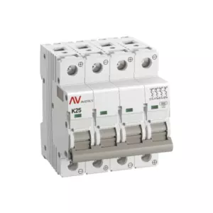 Выключатель автоматический AV-6 DC 4P 25A (K) 6kA EKF AVERES mcb6-DC-4-25K-av