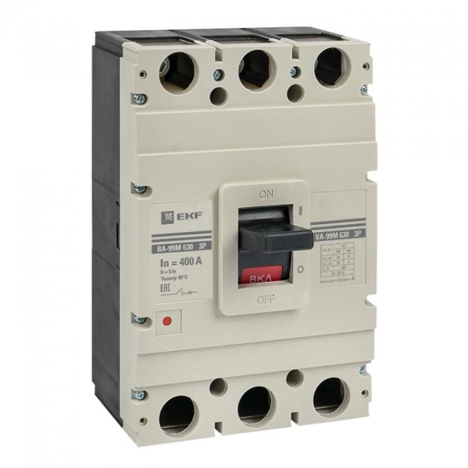 mccb99-4P5In630-630m Выключатель автоматический ВА-99М 630/630А 4P 5In 50кА EKF PROxima