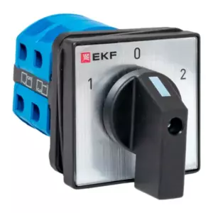 Переключатель кулачковый ПК-1-22 25А 2P 1-0-2 IP65 EKF