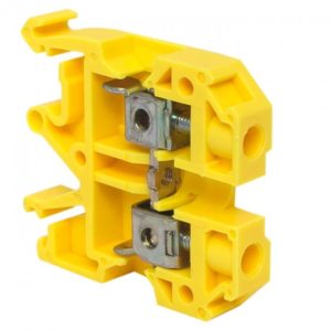 Колодка клеммная JXB-2.5/35 желтая EKF PROxima plc-jxb-2.5/35y