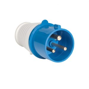 Вилка переносная 013 2Р+РЕ 16А 220В IP44 EKF PROxima; ps-013-16-220