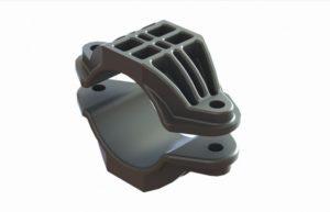 scc100125 Одиночное кабельное крепление D 100-125 мм EKF