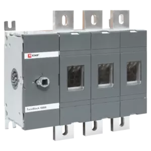 Рубильник 2500A 3P без рукоятки управления TwinBlock EKF tb-s-2500-3p