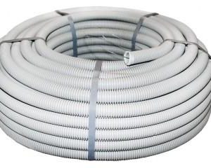 Труба гофр. ПВХ Plast с зондом d16мм (50м.) EKF PROxima