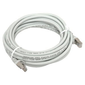 Патч-корд TERACOM PRO Cat.6 экранированный FTP оболочка LSZH серый (5,0м) TRP-6FTP-LSH-5M-GY
