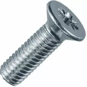 Винт 10x60 с потайной головкой и крестообразным шлицем DIN 965 TDZ EKF wk10x60-TDZ