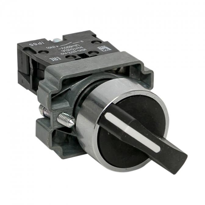 xb2-bd21-65 Переключатель BD21 2P короткая ручка NO IP65 EKF PROxima